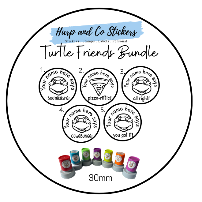 5 Turtle and Friends Bundle