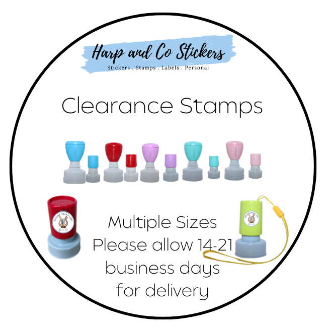 Clearance Merit Stamps (Multiple Sizes)