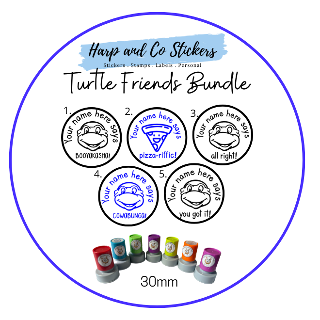 5 Turtle and Friends Bundle