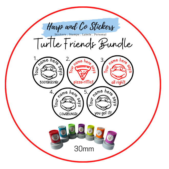 5 Turtle and Friends Bundle