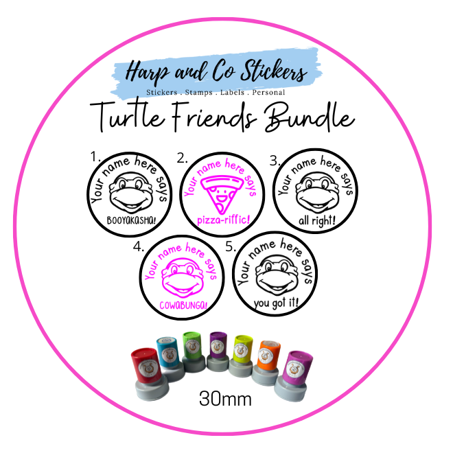 5 Turtle and Friends Bundle