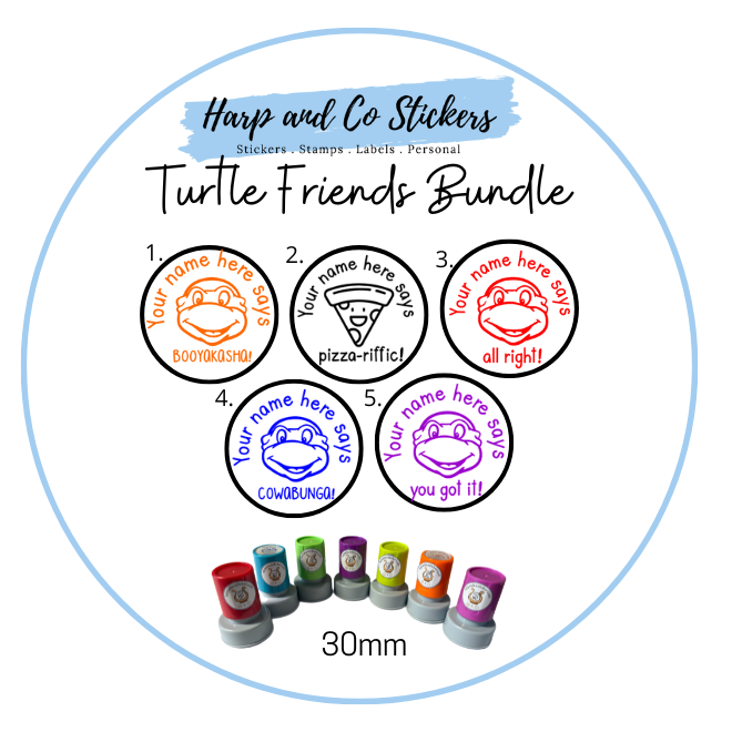 5 Turtle and Friends Bundle