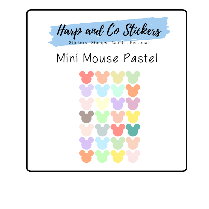 Mini Mouse Pastel